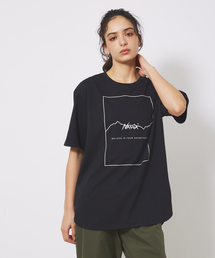 【NANGA/ナンガ】DRY MIX FRAME LOGO T/ドライミックス/フレームロゴTシャツ
