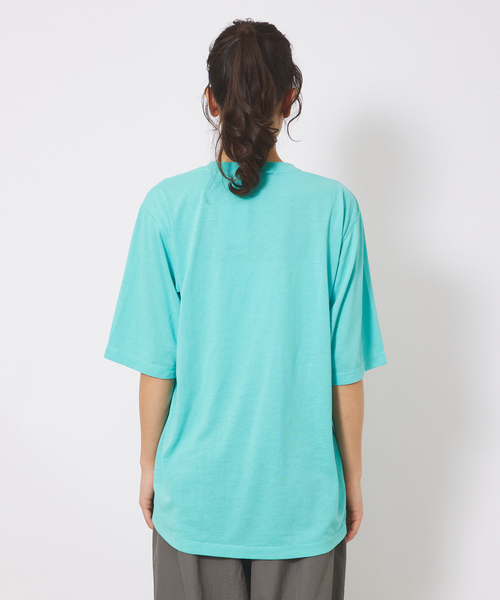 NANGA（ナンガ）の「【NANGA/ナンガ】DRY MIX FRAME LOGO T/ドライミックス/フレームロゴTシャツ（Tシャツ/カットソー・メンズ・ブラック/ホワイト/ブルー系その他・M/L/XL）」の15枚目の写真