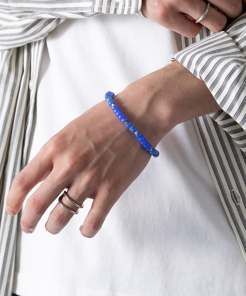 Hawk Company（ホークカンパニー）の「【Hawk Company】ブレスレット 6190（ブレスレット・メンズ・ブルー/ブラック/レッド・FREE）」の9枚目の写真