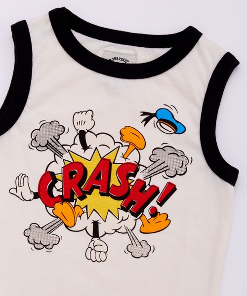 Ocean&Ground（オーシャン&グラウンド）の「NICE FIGHT！ﾌﾟﾘﾝﾄﾀﾝｸﾄｯﾌﾟ（タンクトップ・キッズ・ライトグリーン/レッド/キナリ・80/90/100/110/120/130/140）」の14枚目の写真