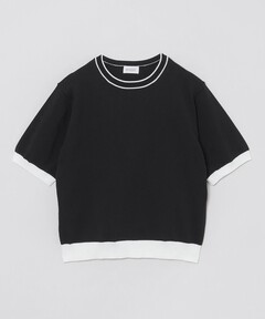 ウィメンズ 'Signature Pinstripe' コンビTシャツ / 255101