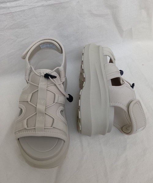 SHAKA(シャカ)の「【SHAKA】シャカ GLASTONBURY CHUNKY GES(グラストンベリー チャンキー GES)SK-322(サンダル・レディース・キナリ/ブラック/ダークベージュ・5/6/7/4)」の16枚目の写真