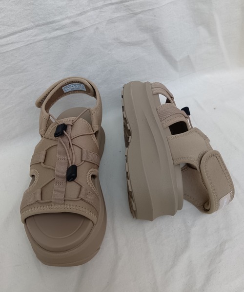 SHAKA(シャカ)の「【SHAKA】シャカ GLASTONBURY CHUNKY GES(グラストンベリー チャンキー GES)SK-322(サンダル・レディース・キナリ/ブラック/ダークベージュ・5/6/7/4)」の17枚目の写真