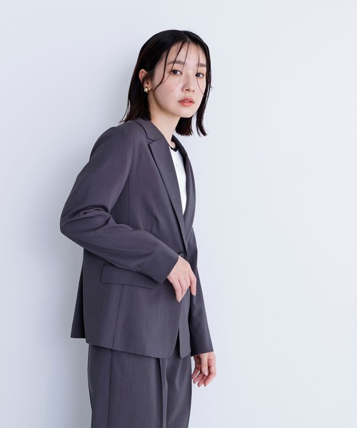 NATURAL BEAUTY BASIC テーラードジャケット M NATURAL BEAUTY BASIC ジャケット テーラードジャケット ライト