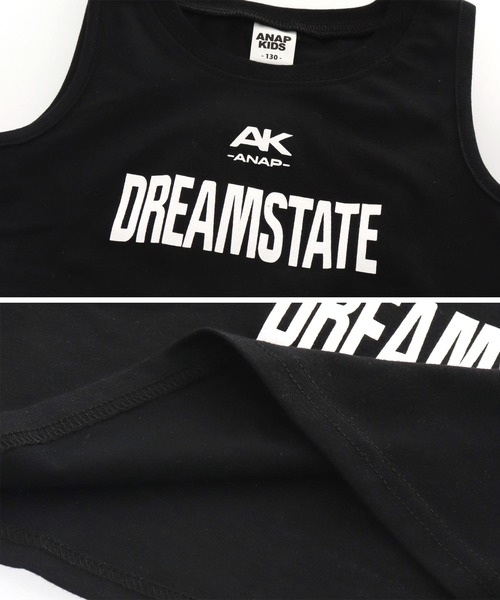 ANAP kids（アナップキッズ）の「シアー ショート ブルゾン × タンクトップ SET（タンクトップ・キッズ・ホワイト/ラベンダー/ブラック・110cm/120cm/130cm）」の17枚目の写真
