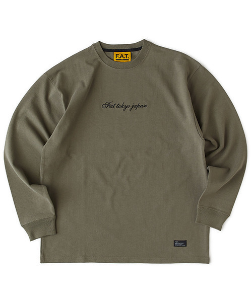 FAT(エフエイティー)の「CALIGRATee L(Tシャツ/カットソー・メンズ・オリーブ/ブラック/ホワイト・JUMBO(XXL)/FAT(XL)/SKINNY(L)/TITCH(M))」の3枚目の写真