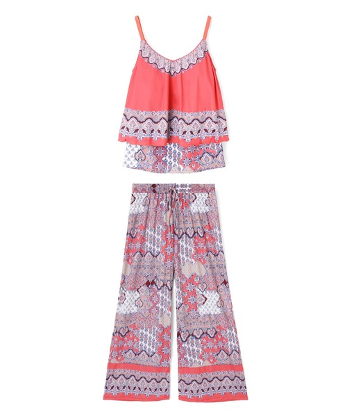 ロングパンツセット水着 13L・15L 【Coral veil（コーラルヴェール