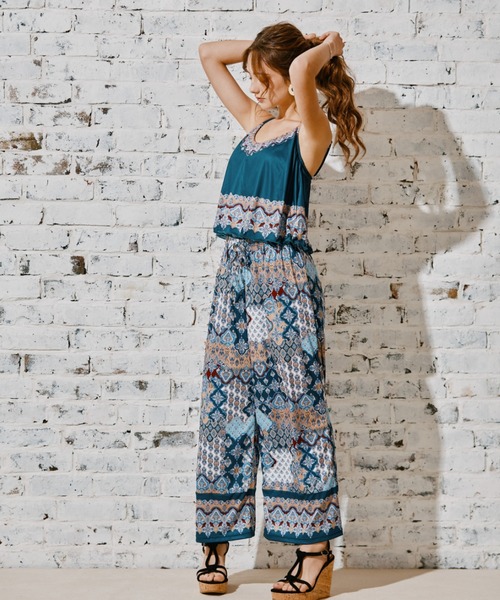 ロングパンツセット水着 13L・15L 【Coral veil（コーラルヴェール