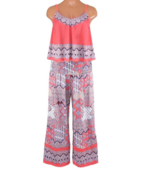 ロングパンツセット水着 13L・15L 【Coral veil（コーラルヴェール