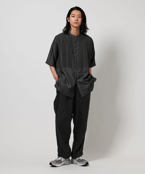 【極良品】フィータ　Trinity デニムブザムシャツ　ブラック　F レース 極良品】フィータ Trinity デニムブザムシャツ ブラック F レース