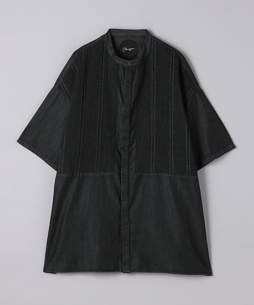 Pheeta（フィータ）の「【別注】＜Pheeta＞Trinity ショートスリーブ ブラック デニムシャツ MENS/013-UAMens2B（シャツ/ブラウス・メンズ・ブラック・2/1）」の9枚目の写真