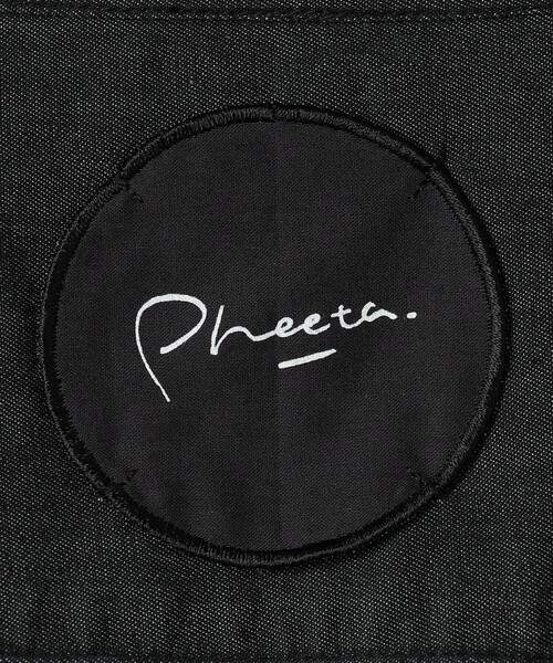 フィータ pheeta UASP ショートスリーブ プルオーバーシャツ◆ 別注】＜Pheeta＞Trinity ショートスリーブ ブラック デニム