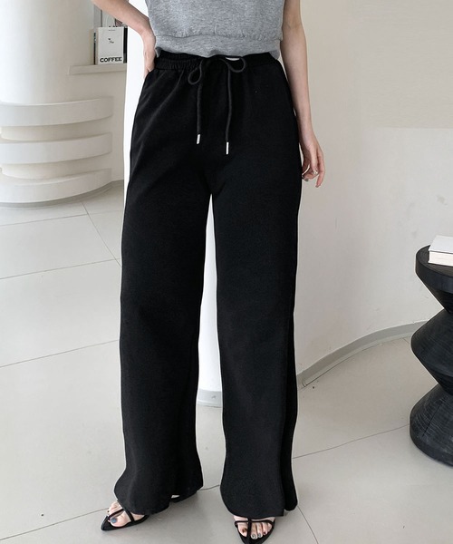 L'EQUIPE リバーシブル ジャケット ワイドパンツ、スウェット