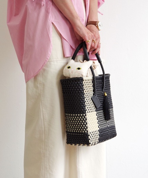 【新品未使用】WOVEN ウーヴン メルカドバッグ　2WAY セール】WOVEN (ウーヴン) / メキシコ製 メルカドバッグ
