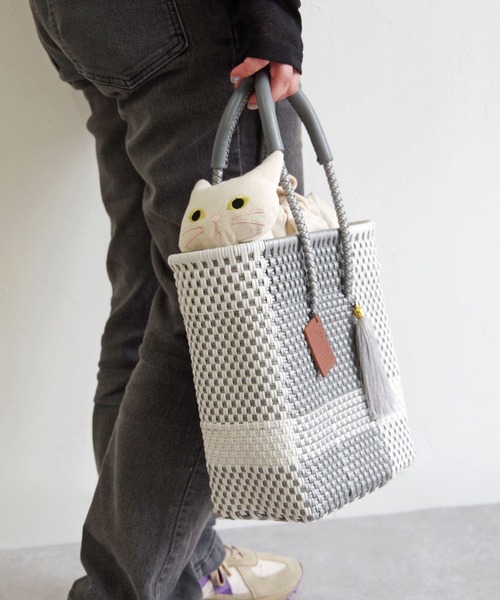 かごバッグ カゴバッグ WOVEN (ウーヴン) / メキシコ製 メルカド