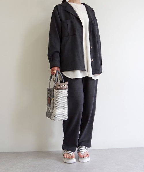WOVEN(ウーヴン)の「WOVEN (ウーヴン) / メキシコ製 メルカドバッグ × キャンバスねこ2WAYバッグ(かごバッグ・レディース・ブラック系その他2/ブルー系その他2/ブルー系その他3/ブラック系その他/ブラック系その他3/ブラック系2/シルバー系その他2/ブラック系/ブルー系その他/シルバー系その他/ブラック系1/シルバー系その他3・FREE)」の18枚目の写真