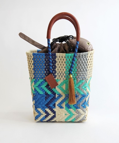 かごバッグ カゴバッグ WOVEN (ウーヴン) / メキシコ製 メルカド