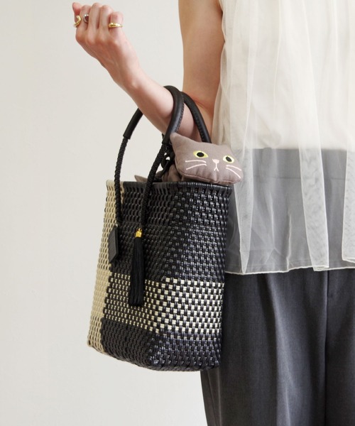 かごバッグ カゴバッグ WOVEN (ウーヴン) / メキシコ製 メルカド