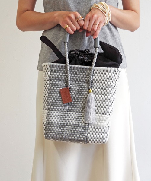 かごバッグ カゴバッグ WOVEN (ウーヴン) / メキシコ製 メルカド