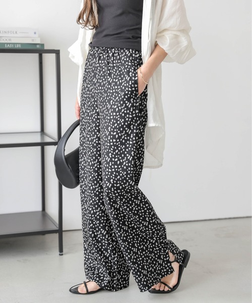 lesperance（レスぺランス）の「イージーワンドパンツ（その他パンツ・レディース・ベージュ/ブラック/ブラウン系その他/ブラック系その他・M/L）」の7枚目の写真