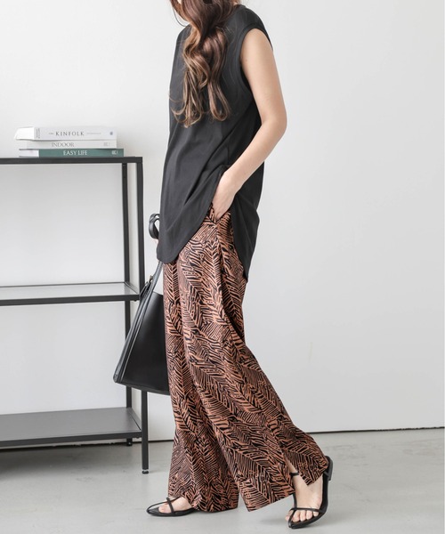 lesperance（レスぺランス）の「イージーワンドパンツ（その他パンツ・レディース・ベージュ/ブラック/ブラウン系その他/ブラック系その他・M/L）」の10枚目の写真