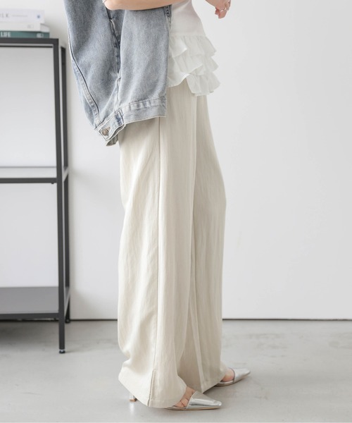 lesperance（レスぺランス）の「イージーワンドパンツ（その他パンツ・レディース・ベージュ/ブラック/ブラウン系その他/ブラック系その他・M/L）」の15枚目の写真