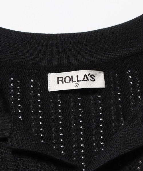 ROLLA'S(ローラス)の「ROLLA'S/ローラス BOWLER KNIT SHIRT ニットシャツ(シャツ/ブラウス・レディース・ゴールド/ブラック・M/S)」の15枚目の写真