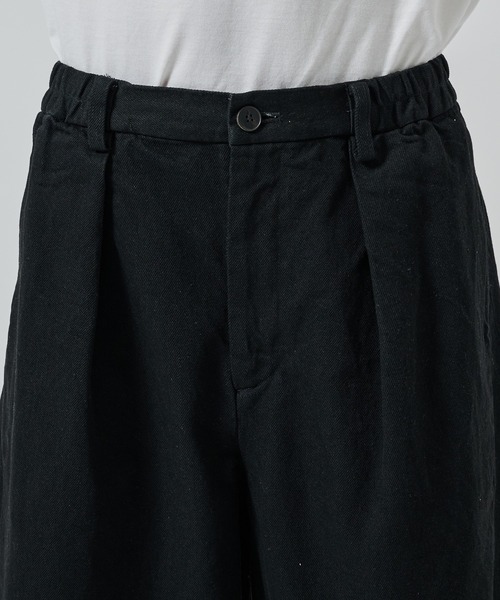 STUDIOUS（ステュディオス）の「【STUDIOUS】BALLOON WIDE DEINM PANTS（デニムパンツ・メンズ・インディゴブルー/ブラック・1/2）」の18枚目の写真