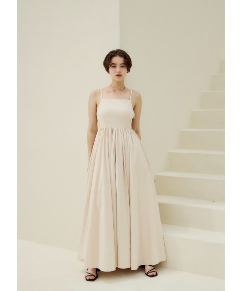 セール】volume flare camisole dress（ワンピース）｜NOTREemor