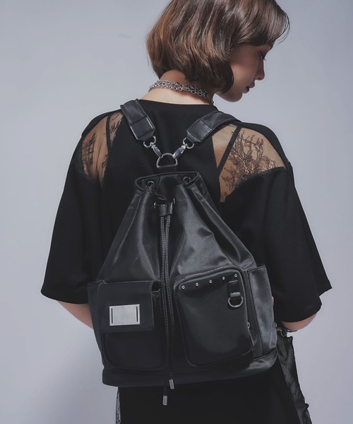 HARE プレートデザインミニリュック HARE（ハレ）の「プレートデザインミニリュック(HARE)（バックパック