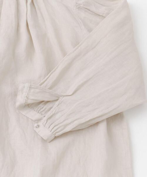 かぐれ 25SS リネンスモックブラウス かぐれ｜リネンスモックブラウス - かぐれ(カグレ) | キナリノモール