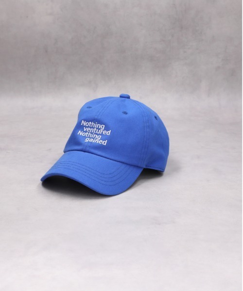 BACK NUMBER(バックナンバー)の「【BACK NUMBER】メッセージロゴキャップ(キャップ・メンズ・ブルー/ブラック・フリー)」の2枚目の写真