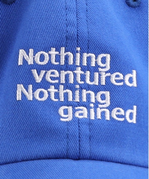 BACK NUMBER(バックナンバー)の「【BACK NUMBER】メッセージロゴキャップ(キャップ・メンズ・ブルー/ブラック・フリー)」の6枚目の写真