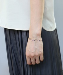 ieLS（イエルズ）の「金属アレルギー対応「ieLS」ステンレス　天然石2連ブレスレット（ブレスレット）」