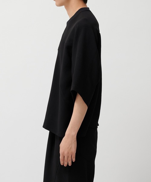 CONZ(コンズ)の「PANEL OVER CREW NECK TEE(Tシャツ/カットソー・メンズ・ブラック/ダークグレー・1/2/3)」の9枚目の写真