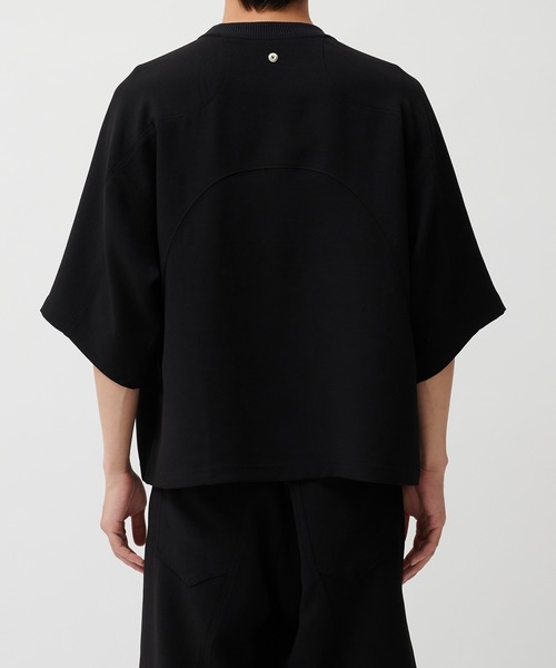 CONZ(コンズ)の「PANEL OVER CREW NECK TEE(Tシャツ/カットソー・メンズ・ブラック/ダークグレー・1/2/3)」の10枚目の写真