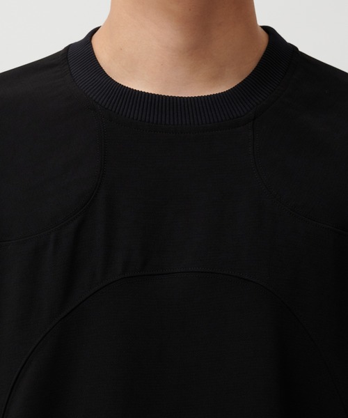 CONZ(コンズ)の「PANEL OVER CREW NECK TEE(Tシャツ/カットソー・メンズ・ブラック/ダークグレー・1/2/3)」の11枚目の写真