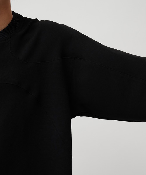 CONZ(コンズ)の「PANEL OVER CREW NECK TEE(Tシャツ/カットソー・メンズ・ブラック/ダークグレー・1/2/3)」の12枚目の写真