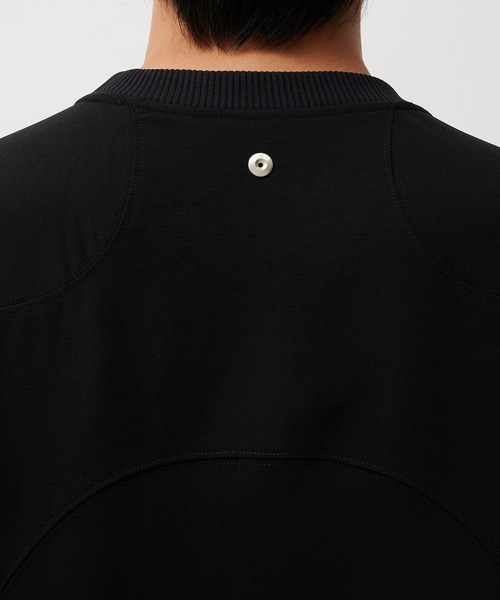 CONZ(コンズ)の「PANEL OVER CREW NECK TEE(Tシャツ/カットソー・メンズ・ブラック/ダークグレー・1/2/3)」の13枚目の写真