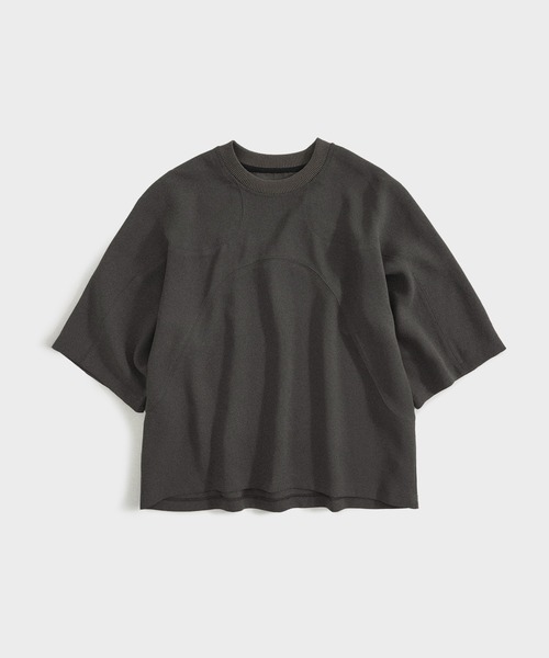 CONZ(コンズ)の「PANEL OVER CREW NECK TEE(Tシャツ/カットソー・メンズ・ブラック/ダークグレー・1/2/3)」の16枚目の写真