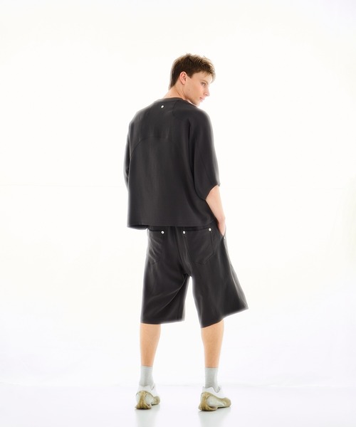 CONZ(コンズ)の「PANEL OVER CREW NECK TEE(Tシャツ/カットソー・メンズ・ブラック/ダークグレー・1/2/3)」の19枚目の写真