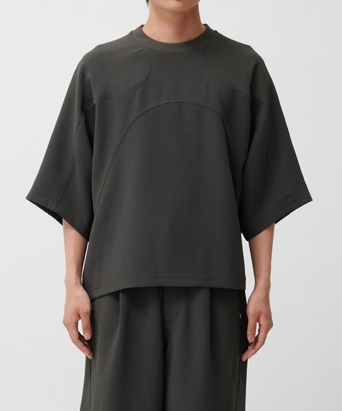CONZ(コンズ)の「PANEL OVER CREW NECK TEE(Tシャツ/カットソー・メンズ・ブラック/ダークグレー・1/2/3)」の21枚目の写真