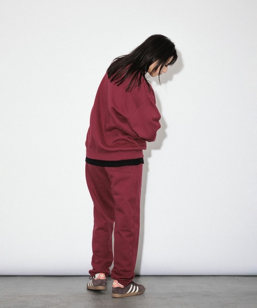 Knuu(ヌウ)の「Heavy Sweatshirt(スウェット・メンズ・ブラック/ヘザーグレー/ネイビー/マルーン/ホワイト/ブラウン/ダークネイビー・X-SMALL/SMALL/MEDIUM/LARGE/X-LARGE/XX-LARGE)」の11枚目の写真