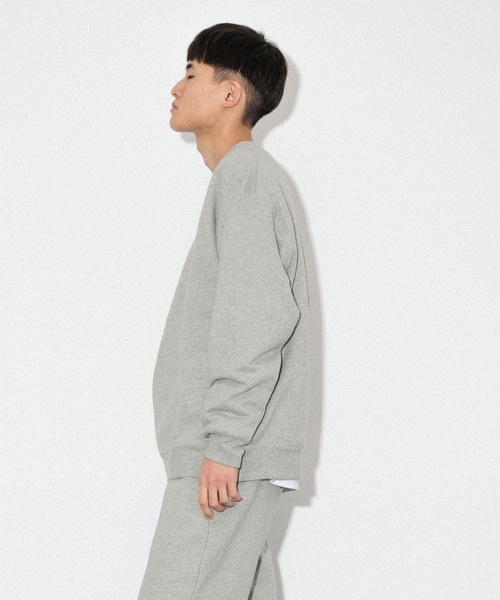 Knuu(ヌウ)の「Heavy Sweatshirt(スウェット・メンズ・ブラック/ヘザーグレー/ネイビー/マルーン/ホワイト/ブラウン/ダークネイビー・X-SMALL/SMALL/MEDIUM/LARGE/X-LARGE/XX-LARGE)」の12枚目の写真
