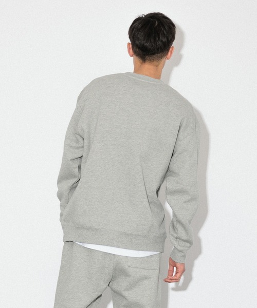 Knuu(ヌウ)の「Heavy Sweatshirt(スウェット・メンズ・ブラック/ヘザーグレー/ネイビー/マルーン/ホワイト/ブラウン/ダークネイビー・X-SMALL/SMALL/MEDIUM/LARGE/X-LARGE/XX-LARGE)」の13枚目の写真