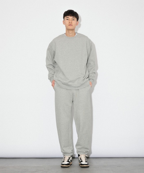 Knuu(ヌウ)の「Heavy Sweatshirt(スウェット・メンズ・ブラック/ヘザーグレー/ネイビー/マルーン/ホワイト/ブラウン/ダークネイビー・X-SMALL/SMALL/MEDIUM/LARGE/X-LARGE/XX-LARGE)」の14枚目の写真