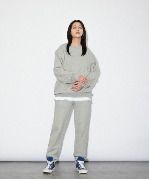 Knuu(ヌウ)の「Heavy Sweatshirt(スウェット・メンズ・ブラック/ヘザーグレー/ネイビー/マルーン/ホワイト/ブラウン/ダークネイビー・X-SMALL/SMALL/MEDIUM/LARGE/X-LARGE/XX-LARGE)」の19枚目の写真