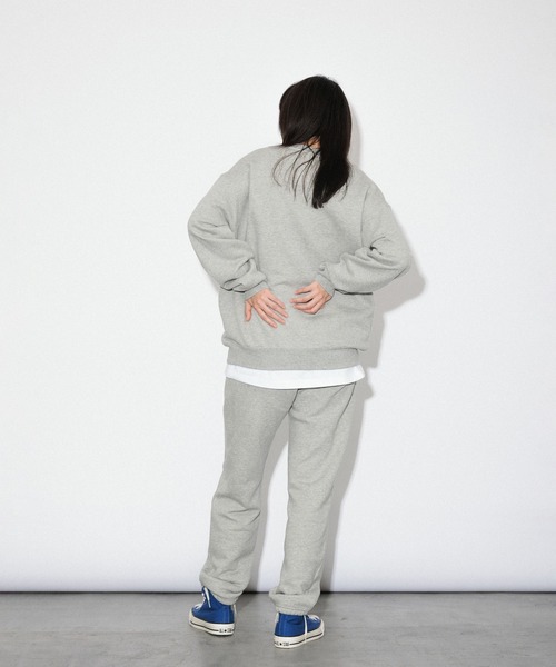 Knuu(ヌウ)の「Heavy Sweatshirt(スウェット・メンズ・ブラック/ヘザーグレー/ネイビー/マルーン/ホワイト/ブラウン/ダークネイビー・X-SMALL/SMALL/MEDIUM/LARGE/X-LARGE/XX-LARGE)」の20枚目の写真