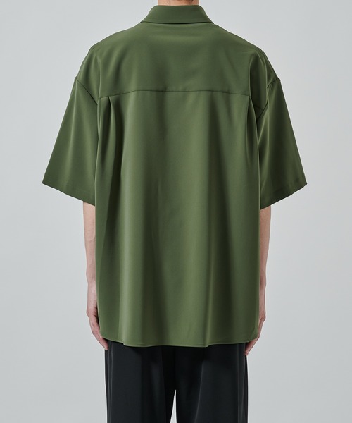 【タグ付き新品/定価3.6万】CULLNI/クルニ 24SS ポケットシャツ CULLNI（クルニ）の「24-SS-035 / Double Satin Mini Tailored