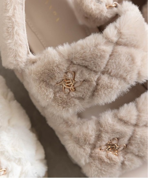 キルティングファースポーツサンダル（サンダル）｜RANDA（ランダ）の